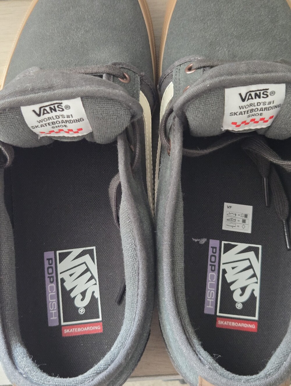 Vans Chukka Low Sidestripe shoes in the Dark Grey Gum colorway. Size 12- ⭐️NWOT⭐ - Picture 7 of 7